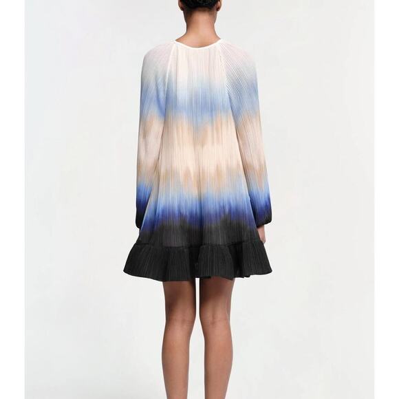 Jonathan Simkhai Adasia Mini Dress Sky Ombre Size 10‎ - Picture 2 of 10
